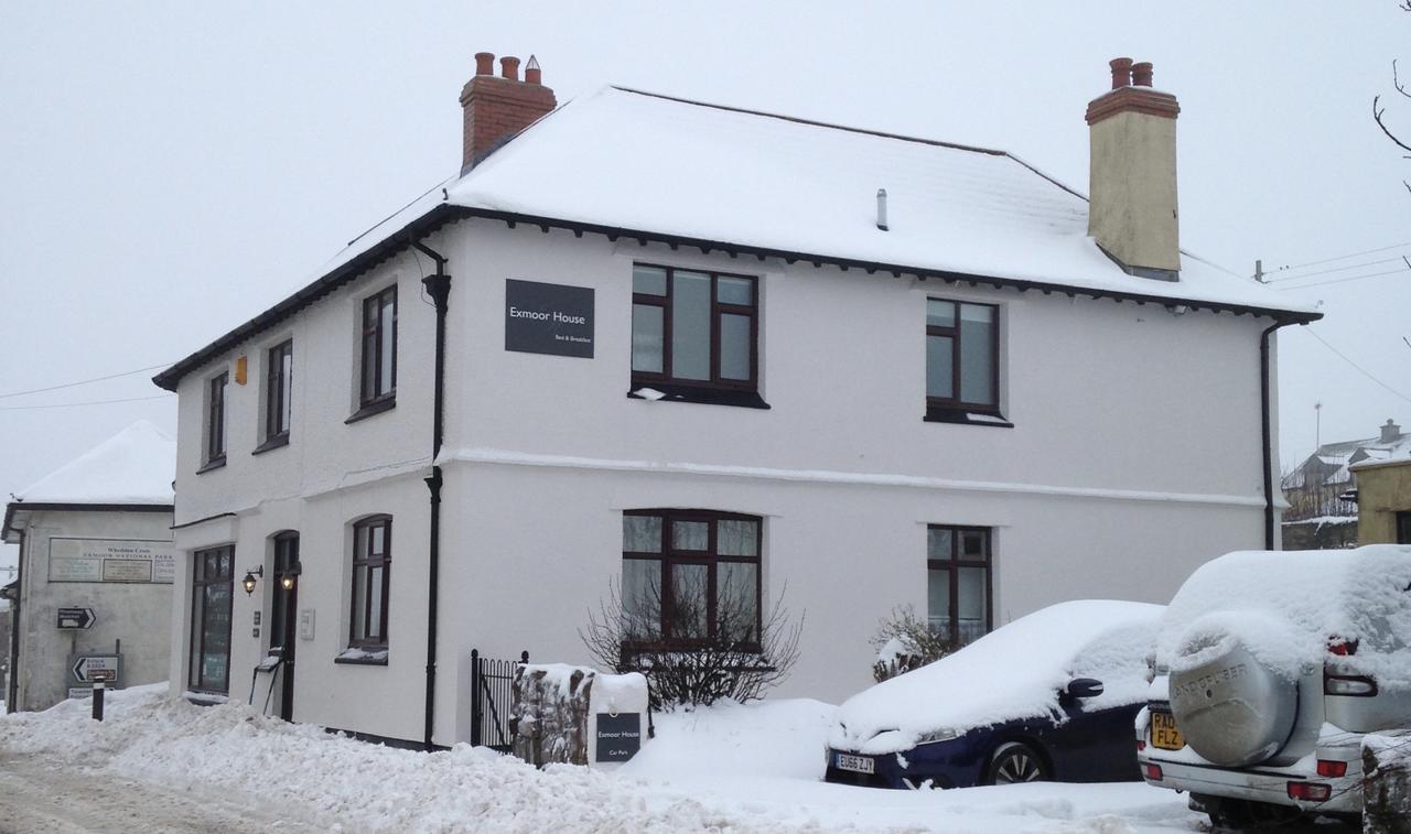 Bed and Breakfast Exmoor House Wheddon Cross Exterior foto